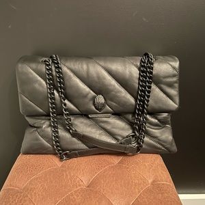 KURT GEIGER LONDON Kensington XXL Soho Drench Leather Shoulder Bag